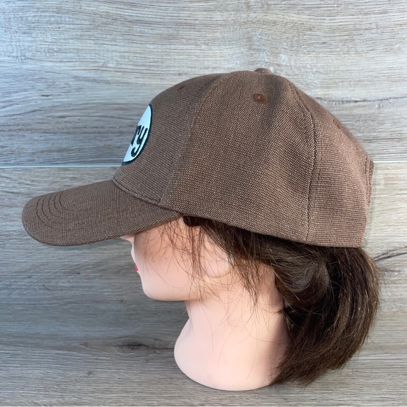 Seattle Ryan Henry Ward Wearable Art Trucker Hemp Heavy Duty Brown Snapback Hat - Picture 3 of 6